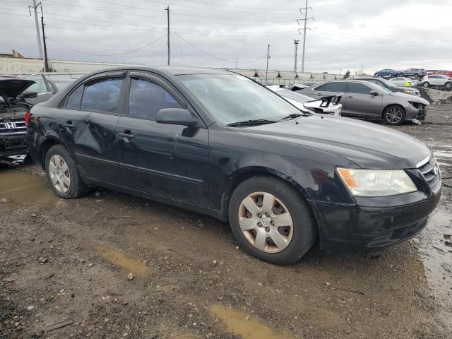 5NPET46C89H427710 - 2009 HYUNDAI SONATA GLS BLACK photo 4