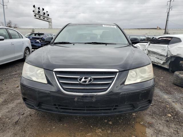 5NPET46C89H427710 - 2009 HYUNDAI SONATA GLS BLACK photo 5