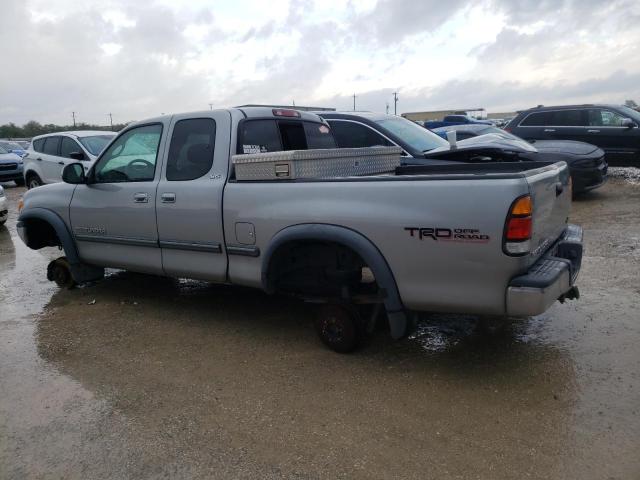 5TBRT341X1S173616 - 2001 TOYOTA TUNDRA ACCESS CAB ვერცხლისფერი ფოტო 2