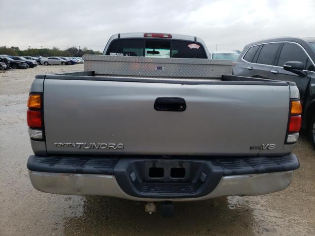 5TBRT341X1S173616 - 2001 TOYOTA TUNDRA ACCESS CAB SILVER photo 6