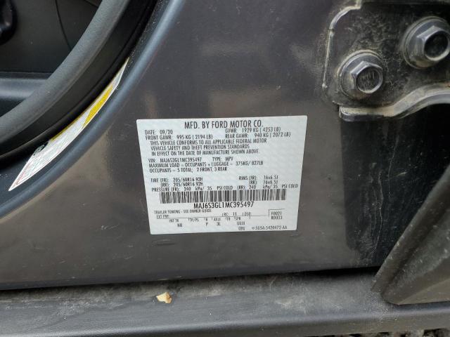 MAJ6S3GL1MC395497 - 2021 FORD ECOSPORT SE Մոխրագույն լուսանկար 13