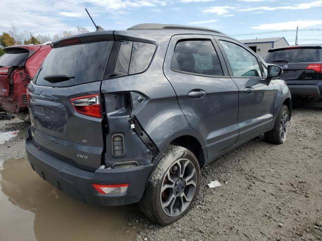 MAJ6S3GL1MC395497 - 2021 FORD ECOSPORT SE Մոխրագույն լուսանկար 3