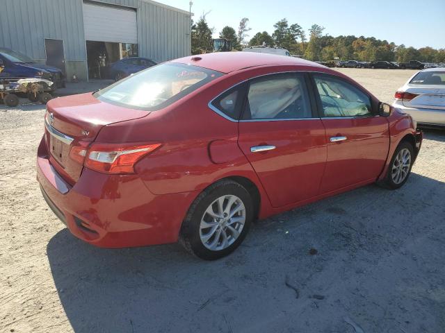 3N1AB7APXJL616685 - 2018 NISSAN SENTRA S RED photo 3