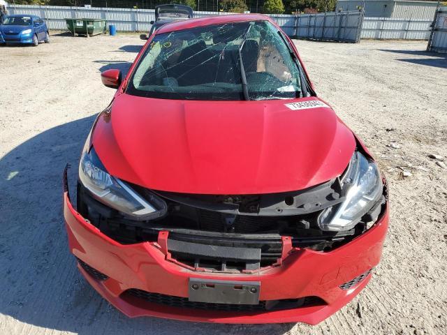 3N1AB7APXJL616685 - 2018 NISSAN SENTRA S RED photo 5