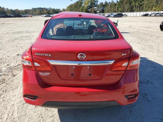 3N1AB7APXJL616685 - 2018 NISSAN SENTRA S RED photo 6