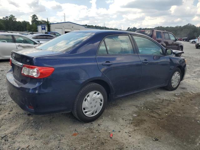 2T1BU4EE1BC695770 - 2011 TOYOTA COROLLA BASE BLUE photo 3