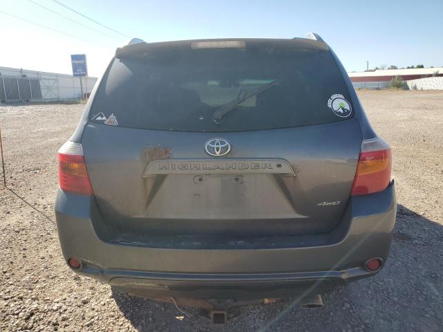 5TDEK3EHXAS002952 - 2010 TOYOTA HIGHLANDER SPORT GRAY photo 6