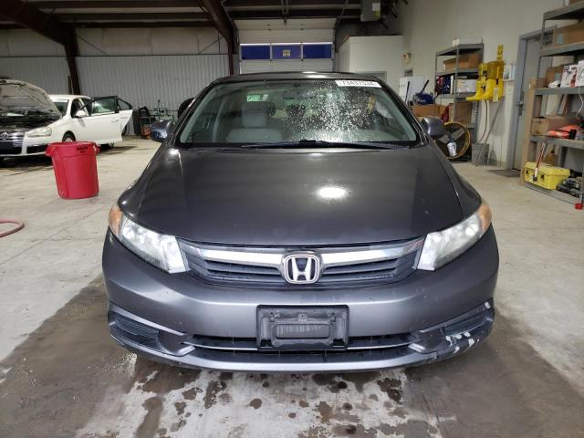 2HGFB2F86CH599968 - 2012 HONDA CIVIC EX GRAY photo 5