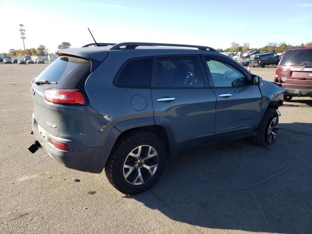 1C4PJMBS9EW180147 - 2014 JEEP CHEROKEE TRAILHAWK GRAY photo 3