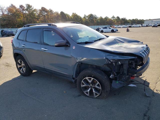 1C4PJMBS9EW180147 - 2014 JEEP CHEROKEE TRAILHAWK GRAY photo 4