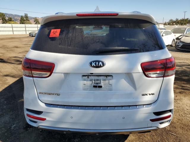 5XYPK4A59GG154172 - 2016 KIA SORENTO SX WHITE photo 6