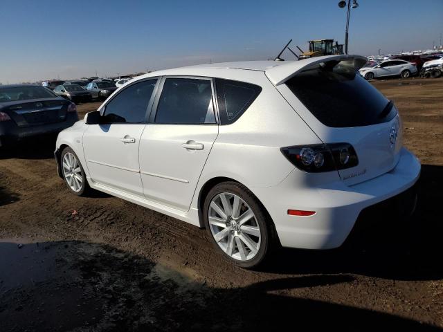 JM1BK34L791215715 - 2009 MAZDA SPEED 3 WHITE photo 2