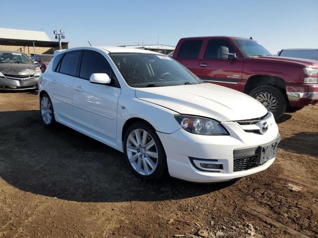 JM1BK34L791215715 - 2009 MAZDA SPEED 3 WHITE photo 4