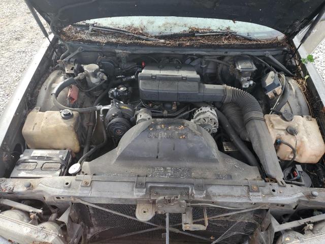 1G1BN53E5NW120694 - 1992 CHEVROLET CAPRICE CLASSIC LTZ GRAY photo 11