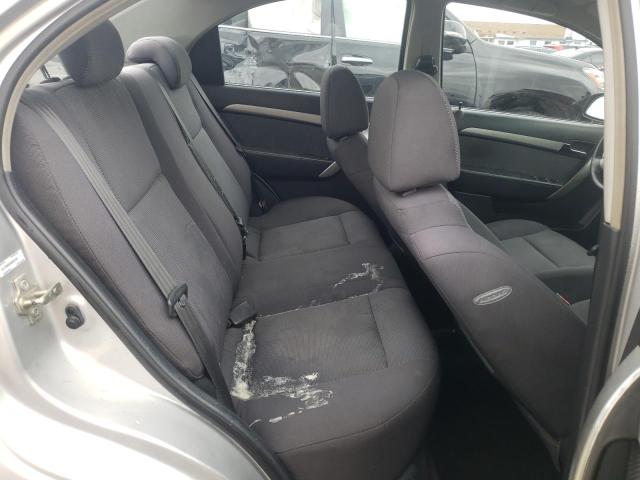 KL1TD56E29B352104 - 2009 CHEVROLET AVEO LS Gümüş fotoğraf 10