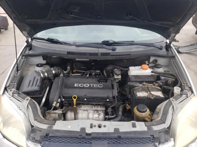 KL1TD56E29B352104 - 2009 CHEVROLET AVEO LS Gümüş fotoğraf 11