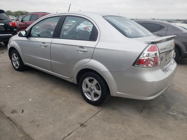 KL1TD56E29B352104 - 2009 CHEVROLET AVEO LS Gümüş fotoğraf 2