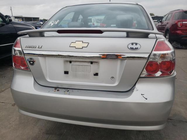 KL1TD56E29B352104 - 2009 CHEVROLET AVEO LS Gümüş fotoğraf 6