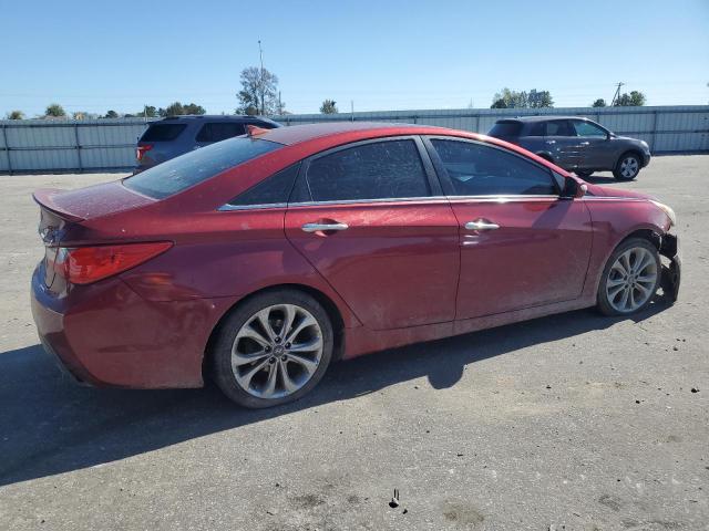 5NPEC4AB5EH882958 - 2014 HYUNDAI SONATA SE BURGUNDY photo 3