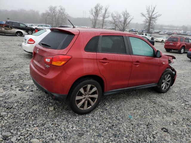 4A4AP3AU9EE021211 - 2014 MITSUBISHI OUTLANDER ES RED photo 3