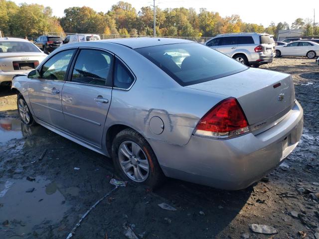 2G1WF5E37C1310012 - 2012 CHEVROLET IMPALA LS SILVER photo 2