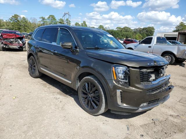 5XYP54HC3NG198225 - 2022 KIA TELLURIDE SX CHARCOAL photo 4