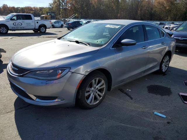 1C3CCCAB9FN651696 - 2015 CHRYSLER 200 LIMITED SILVER photo 1