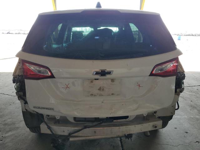 3GNAXHEV1LS655307 - 2020 CHEVROLET EQUINOX LS WHITE photo 6