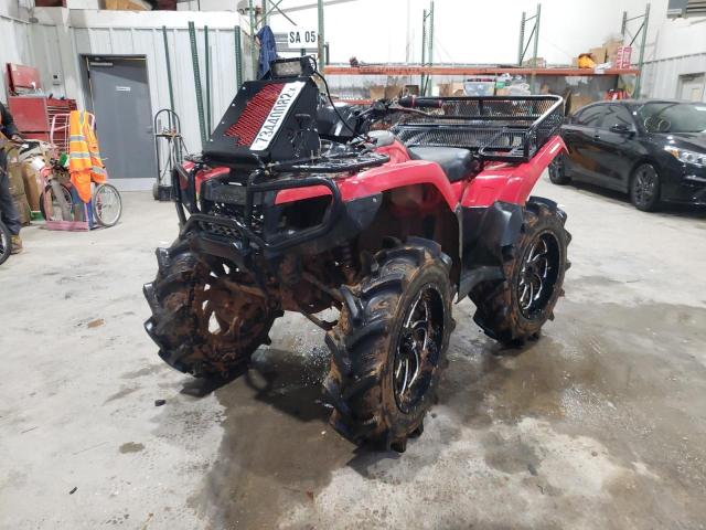 1HFTE4503F4001360 - 2015 HONDA TRX500 FM RED photo 2