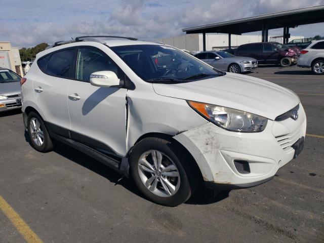 KM8JUCAC9CU534819 - 2012 HYUNDAI TUCSON GLS WHITE photo 4