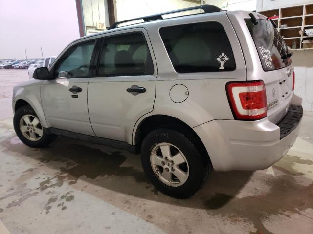 1FMCU0D7XCKA14386 - 2012 FORD ESCAPE XLT SILVER photo 2