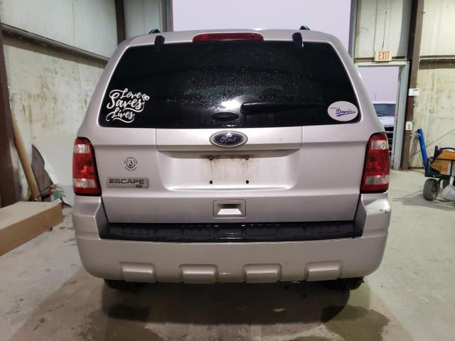 1FMCU0D7XCKA14386 - 2012 FORD ESCAPE XLT SILVER photo 6