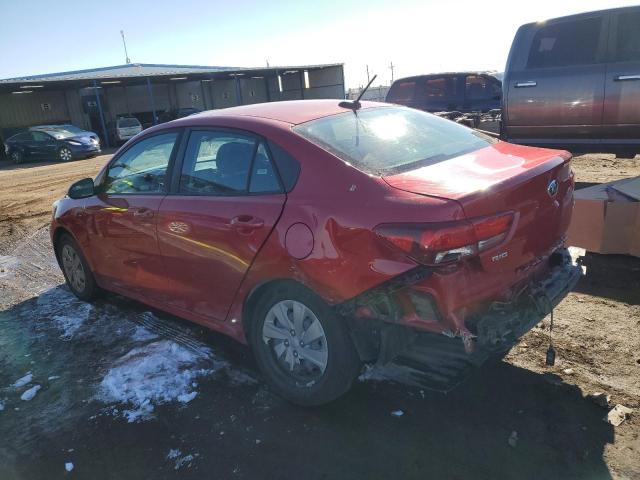 3KPA24ABXKE167661 - 2019 KIA RIO S RED photo 2