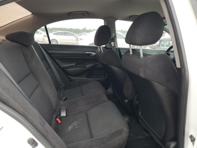 19XFA1F66BE036875 - 2011 HONDA CIVIC LX-S Սպիտակ լուսանկար 10