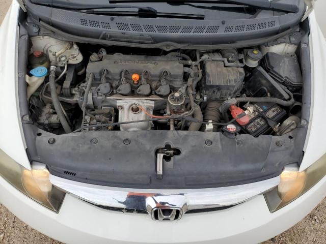 19XFA1F66BE036875 - 2011 HONDA CIVIC LX-S Սպիտակ լուսանկար 11