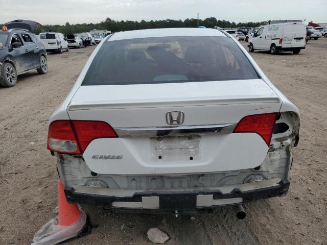 19XFA1F66BE036875 - 2011 HONDA CIVIC LX-S Սպիտակ լուսանկար 6