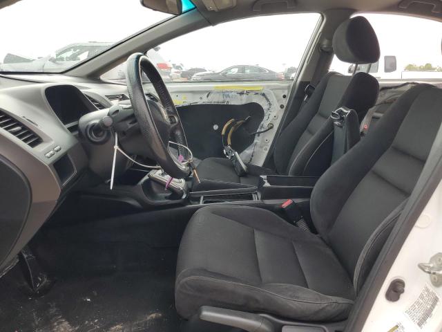 19XFA1F66BE036875 - 2011 HONDA CIVIC LX-S Սպիտակ լուսանկար 7