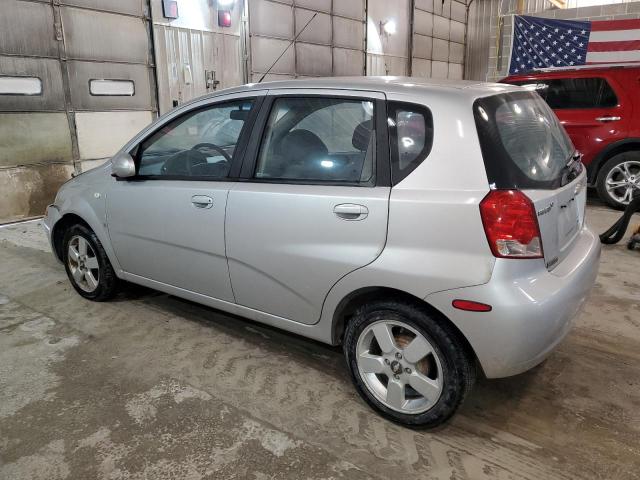 KL1TD66658B180194 - 2008 CHEVROLET AVEO BASE GRAY photo 2