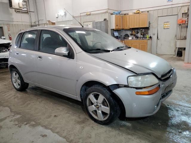 KL1TD66658B180194 - 2008 CHEVROLET AVEO BASE GRAY photo 4