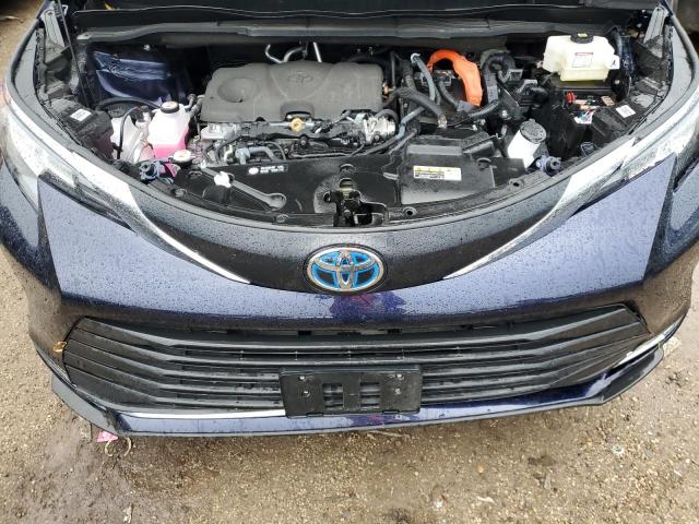 5TDYSKFC0PS078778 - 2023 TOYOTA SIENNA XLE BLUE photo 12