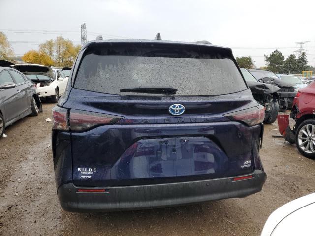 5TDYSKFC0PS078778 - 2023 TOYOTA SIENNA XLE BLUE photo 6