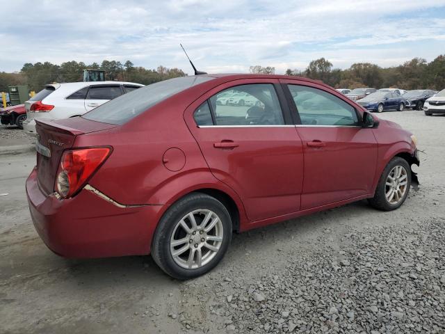 1G1JC5SH0D4241379 - 2013 CHEVROLET SONIC LT RED photo 3