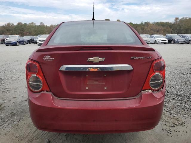 1G1JC5SH0D4241379 - 2013 CHEVROLET SONIC LT RED photo 6