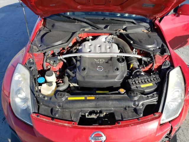 JN1AZ34D16M304239 - 2006 NISSAN 350Z COUPE RED photo 11