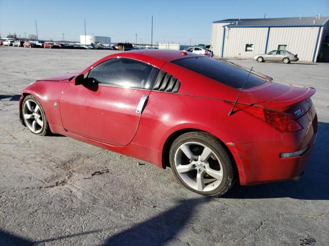 JN1AZ34D16M304239 - 2006 NISSAN 350Z COUPE RED photo 2