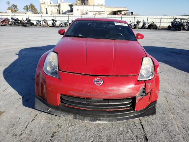 JN1AZ34D16M304239 - 2006 NISSAN 350Z COUPE RED photo 5