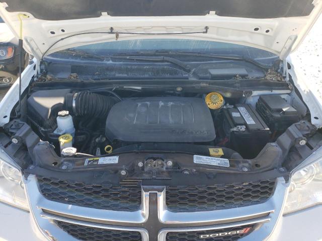 2C4RDGBG1KR602705 - 2019 DODGE GRAND CARA SE WHITE photo 12