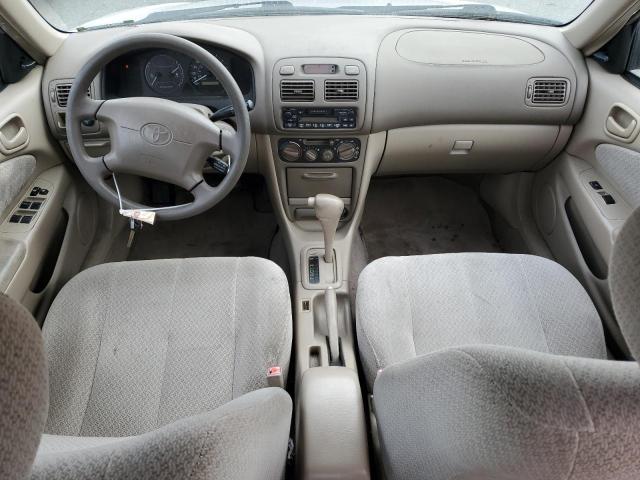 2T1BR12E1YC280302 - 2000 TOYOTA COROLLA VE TAN photo 8