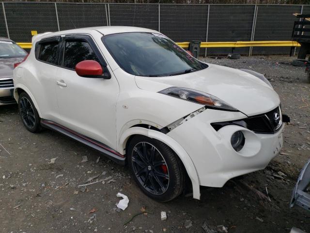 JN8DF5MV8ET150063 - 2014 NISSAN JUKE NISMO RS WHITE photo 4