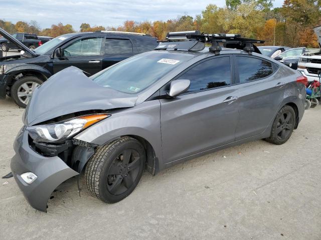 5NPDH4AE8DH379690 - 2013 HYUNDAI ELANTRA GLS GRAY photo 1